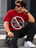 Playera True y Rabia Roja – Estampado Gráfico Urbano