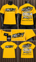 Playera Dark City Amarilla – Dark City Records 2024