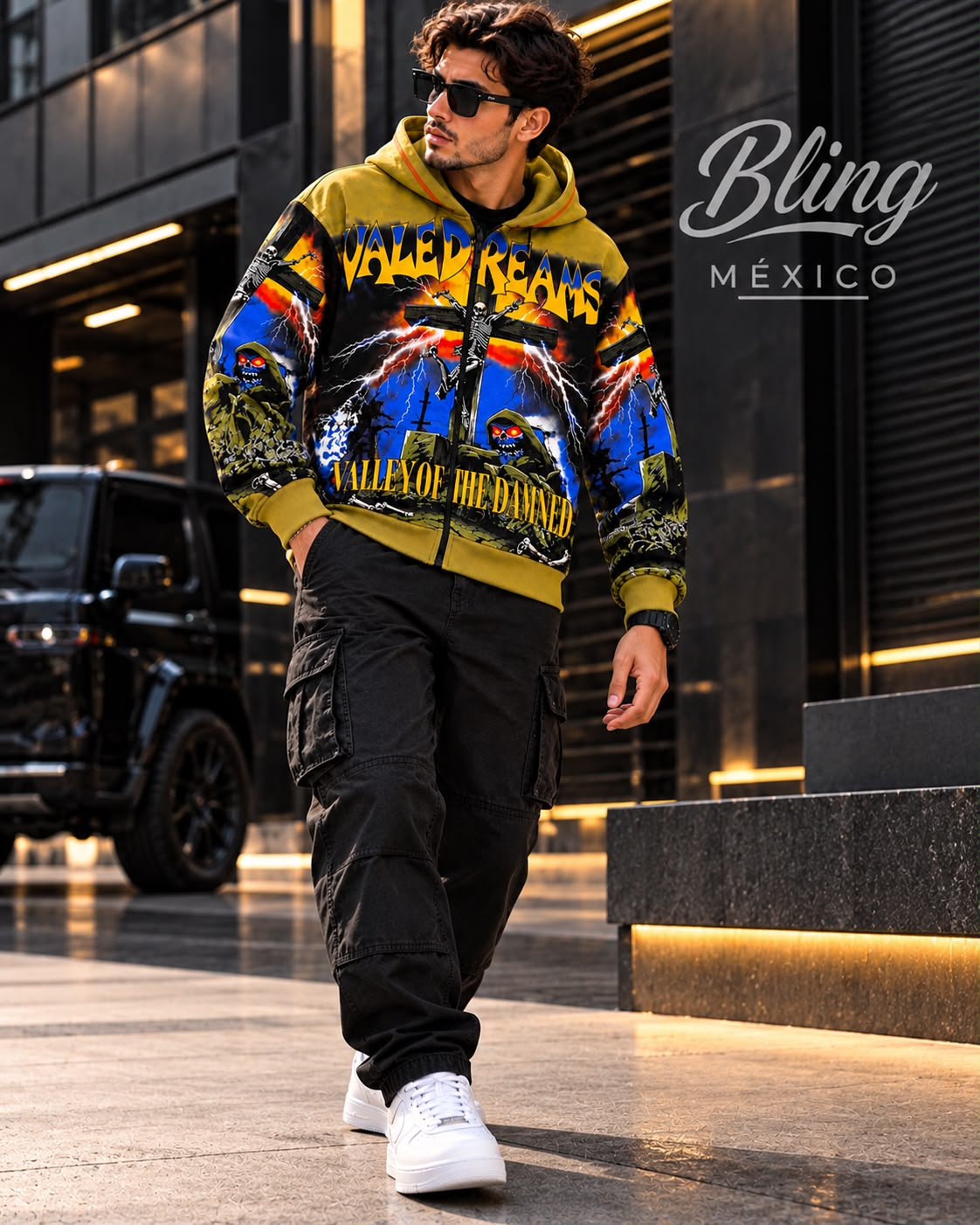 Sudadera Valley of the Damned – Diseño Gráfico Urbano