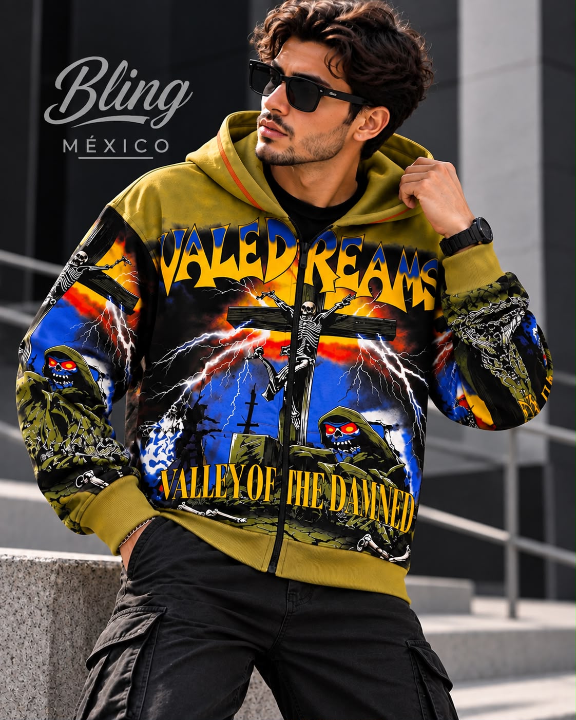Sudadera Valley of the Damned – Diseño Gráfico Urbano